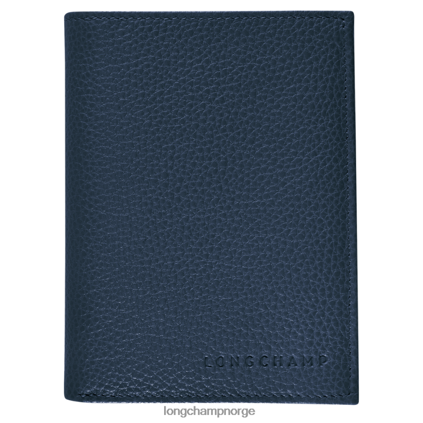 Longchamp le foulonne lommebok menn marinen FTJ6LL631
