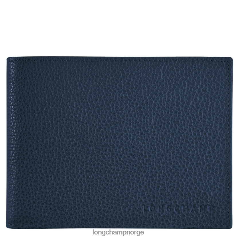 Longchamp le foulonne lommebok menn marinen FTJ6LL634