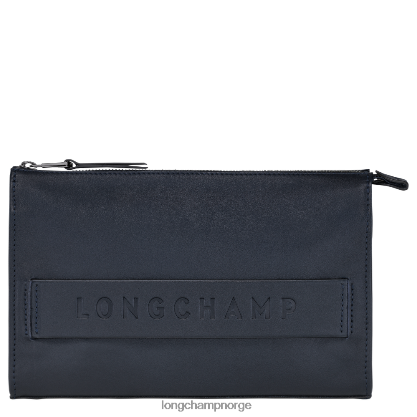 Longchamp 3d veske menn midnatt blå FTJ6LL13