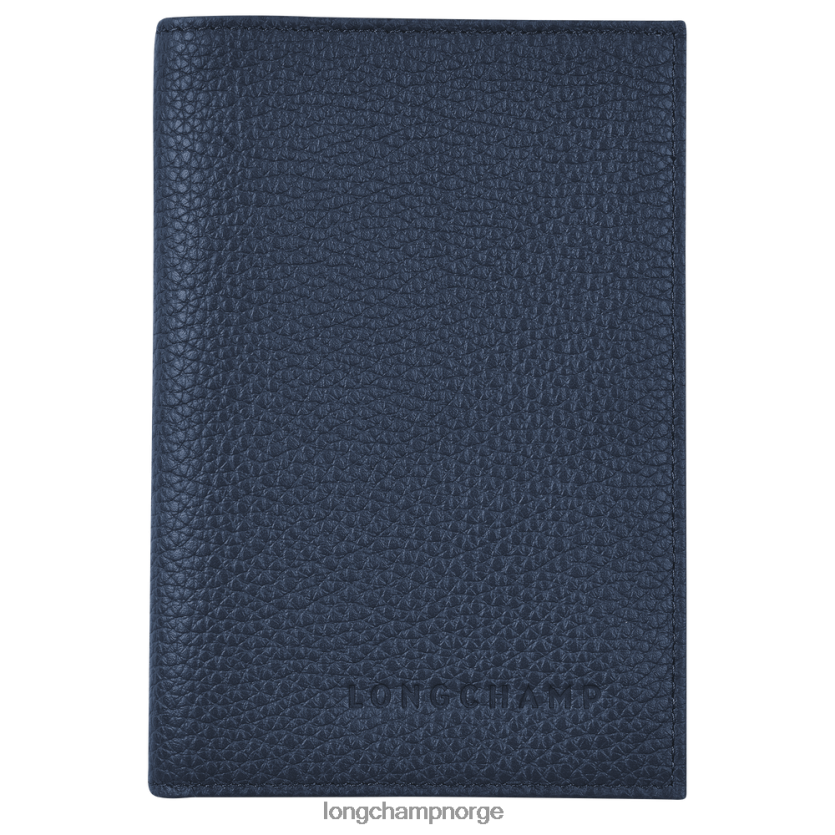 Longchamp le foulonne passdeksel menn marinen FTJ6LL730