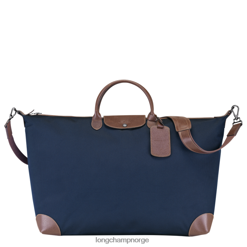 Longchamp boxford reiseveske m menn blå FTJ6LL773
