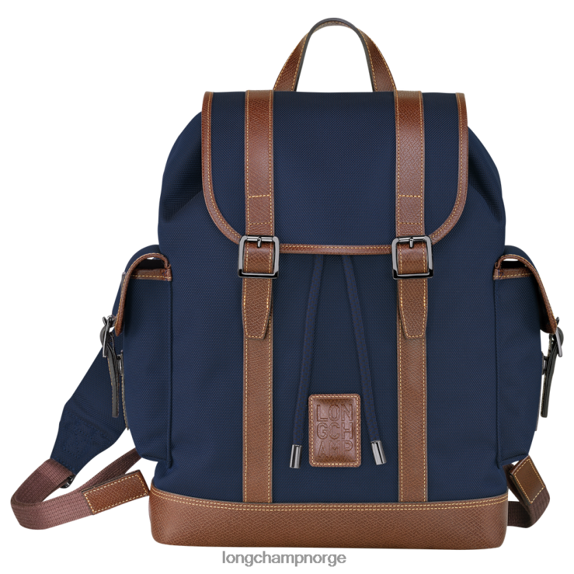Longchamp boxford ryggsekk menn blå FTJ6LL1104