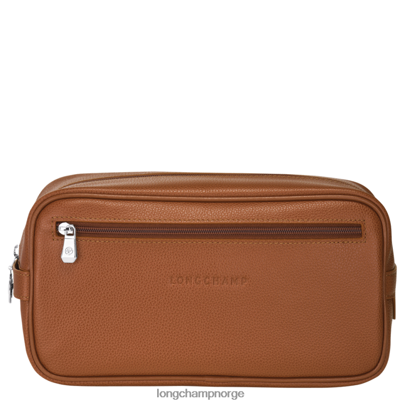 Longchamp le foulonne toalettmappe menn karamell FTJ6LL874