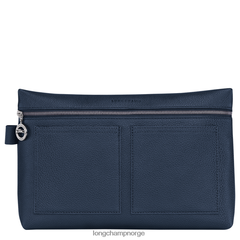 Longchamp le foulonne toalettmappe menn marinen FTJ6LL871