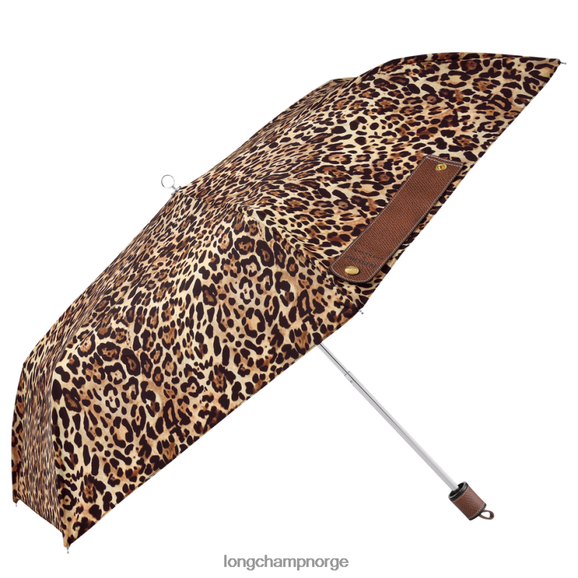 Longchamp x d'heygere paraply menn pantertrykk FTJ6LL966